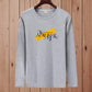 Cotton sweater T-shirt men's slim clothing spring and autumn long-sleeved T-shirt men's round neck