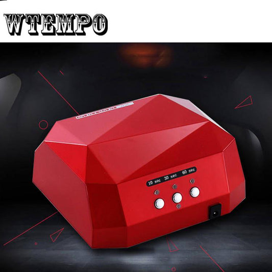 36W Dual UV LED Nail Lamp Nail Machine Gel Polish Gel Varnish Curing Light Timer Nail Art Tools