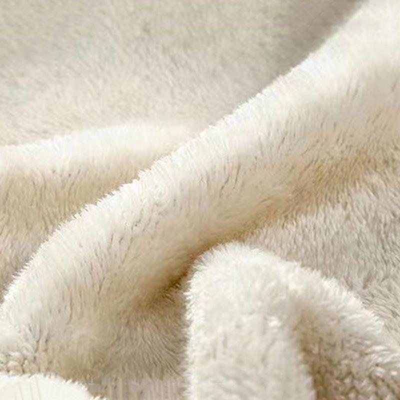 Temperament Lady Style Lamb Plush Vest Autumn and Winter New Tweed Stitching Vest Waistcoat Jacket Women