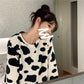 Women's Autumn and Winter Coral Velvet Thick Pajamas Flannel Plus Velvet Outer Wear Home Service Suit