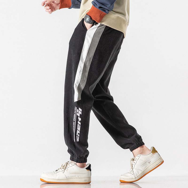 Men's Loose and Versatile Summer Men's Casual Pants Thin Sports Ice Silk Pants