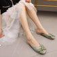 Students All-match Slippers Sandals Women's Outer Wear Bow Comfortable Half Slippers It's A Little Bit Smaller