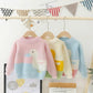 Children's Sweater Women's Plus Velvet Thick Sweater Knit Sweater Boys and Girls Children's Clothing Women's Autumn