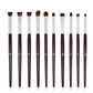6pcs Eye Shadow Brush Set Brush Set Nose Shadow Brush Horse Hair Eye Makeup Set Brush