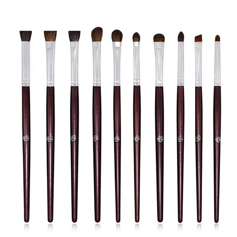 6pcs Eye Shadow Brush Set Brush Set Nose Shadow Brush Horse Hair Eye Makeup Set Brush