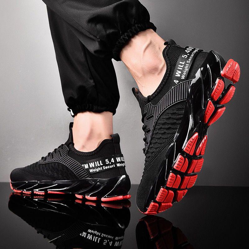 Running Shoes Men Blade Shoes Breathable Sneakers Jogging Walking Outdoor Sport Training Male