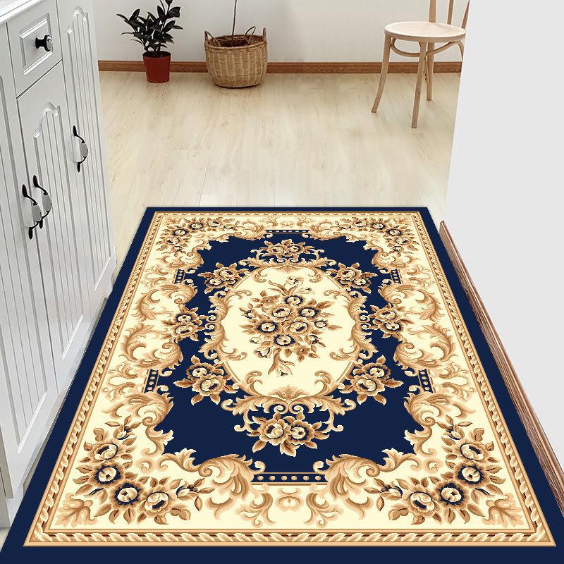 European Style Carpet Living Room Carpet Non-slip Household Carpet Bedroom Bedside Luxury Washable Carpet