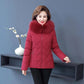 Down Padded Jacket Slim Slimming Short Padded Jacket Women Middle-aged and Elderly Oversized Padded Jacket