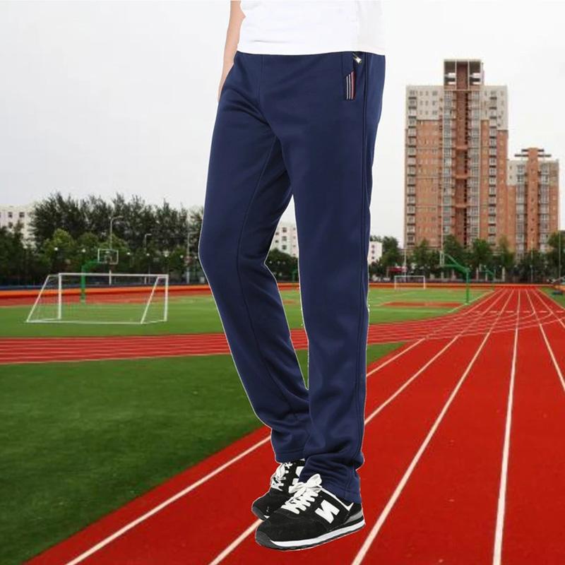 Men's Fall Winter Casual Thick Sports Pants Loose Large Size Casual Steetwear Trousers Straight-leg Pants Elatic Waist Drawstring Plus Velvet Pants