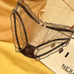 3PCS Japanese Sexy Girl Lace Panties Ultra-thin Transparent See-through Briefs Temptation Low-waisted Bottoms Mesh Hollow Out Underwear Shorts