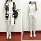 3pcs/set Knit Suit Women's Casual Plaid Knitted Cardigan +sweater + Knitted Harem Pants 3 Piece Set Ladies  Jogging Outfits Autumn Spring