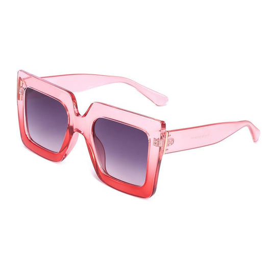 Fashion Square Sunglasses Women Brand Designer Oversized Sun Glasses Ladies UV400 For Female Big Fra
