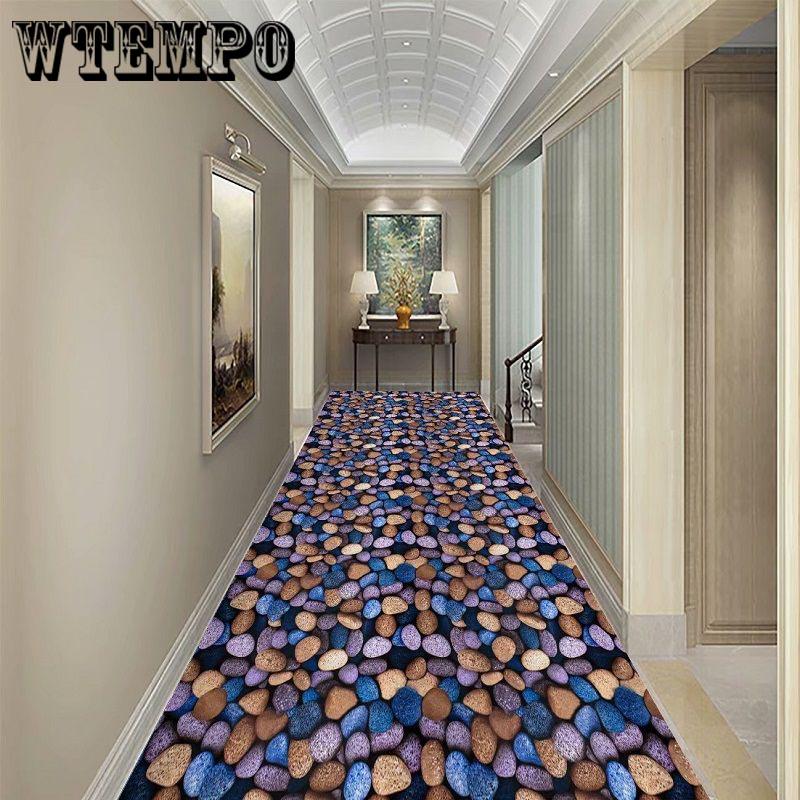 3D Printed Hallway  Carpet  Bedroom Corridor carpets for living room Coffee Table Area Rugs