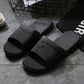 Home Sandals and Slippers Ladies Summer Indoor Non-slip Home Slippers Soft Bottom Bathroom Bath Home Daily Wear Slippers