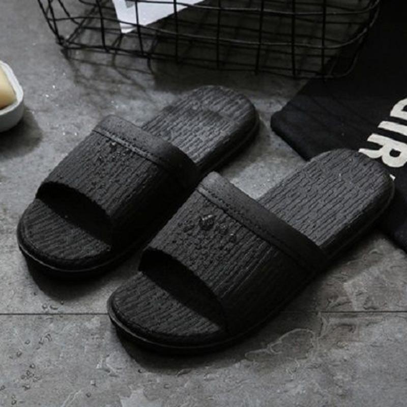 Home Sandals and Slippers Ladies Summer Indoor Non-slip Home Slippers Soft Bottom Bathroom Bath Home Daily Wear Slippers