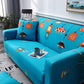 Stretch Sofa Covers Merry Christmas Elk Slipcover 1/2/3/4 Seater All-inclusive Big Elasticity Covers
