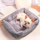 Rectangle Dog Bed Sleeping Bag Kennel Cat Puppy Sofa Bed Pet House Winter Warm Beds Cushion for Small Dogs Soft Dog Bed Large Breed Pet Bed for Cat