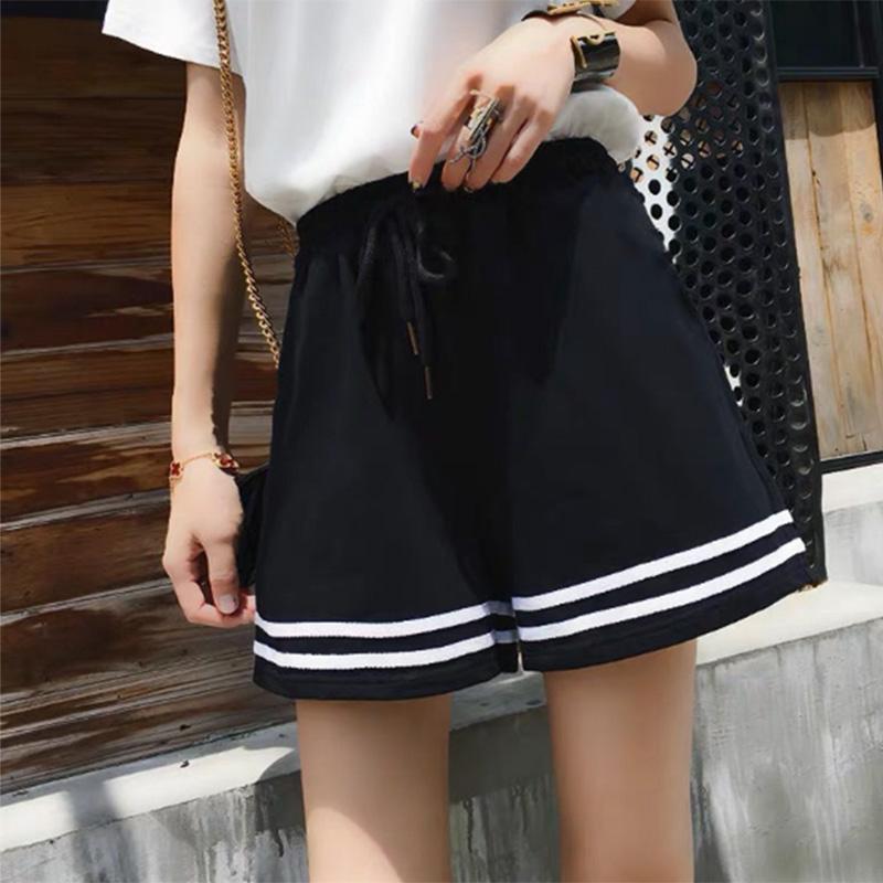 Loose High Waist Sports Shorts Women's Running Yoga Wide-leg Pants Trendy Casual Slim Summer Pants Women