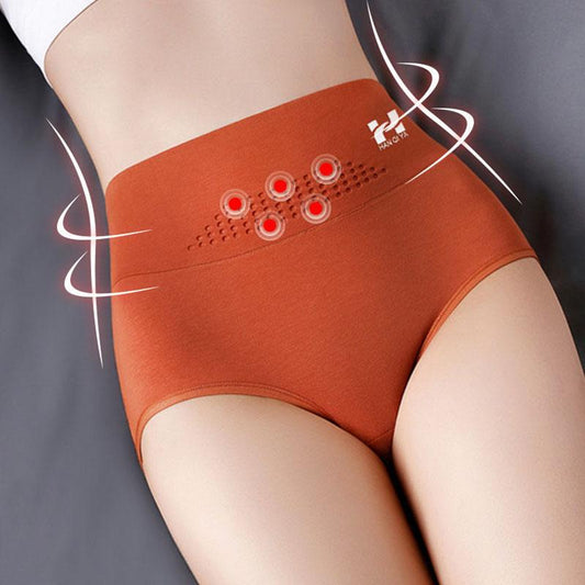 Women's High Waist Tummy Cotton Underwear Antibacterial Plus Size Hip Lifting Body Shaping Pants Women's Sexy and Charming Belly Pants