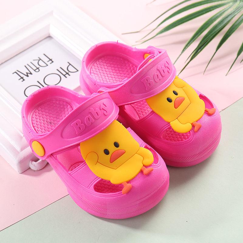 Summer Kids Boys Girls Shoes Sandals Slippers Beach Hollow Out Shoes