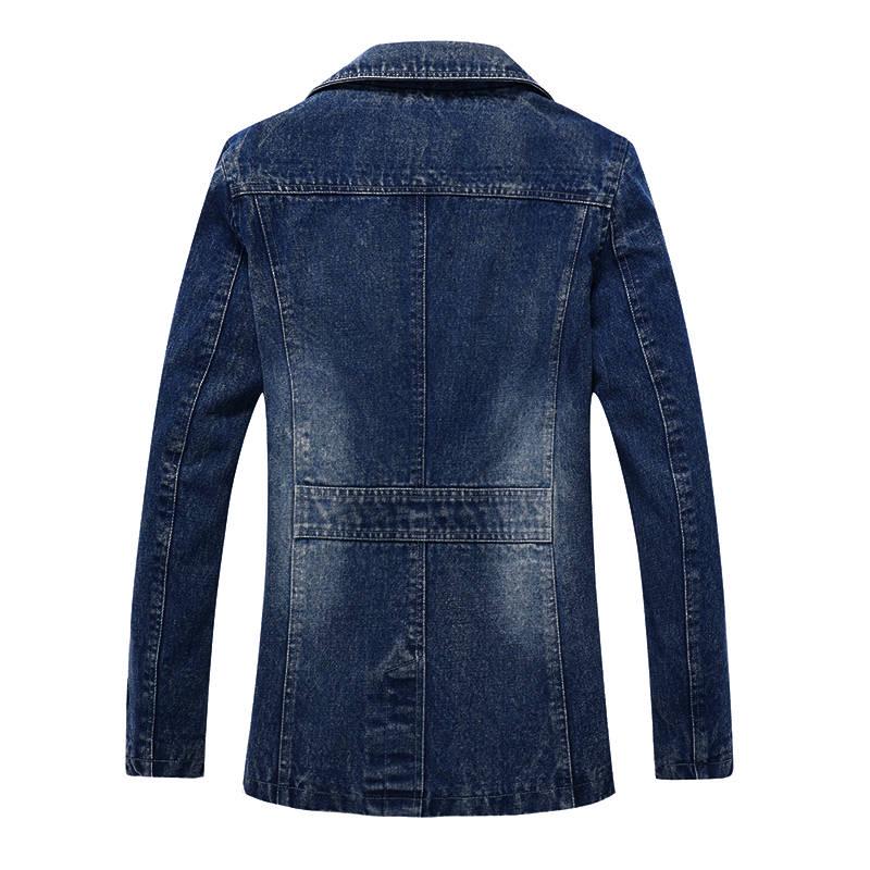 Casual Mens Denim Jacket Plus Size 4XL Bomber Jacket Men Cowboy Men's Jean Jacket Chaqueta Hombre