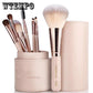7pcs/Set Marble Pattern Makeup Brush Suit Tools Powder Brushes Plastic Maquiagem Gift Set for Women