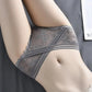 3PCS Women's Low Waist Lace Panties Pure Cotton Crotch Seamless Breathable Pregnant Women Low Waist Comfortable Triangle Ladies Sexy Shorts