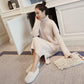 Women Knitted Sweater Pullovers Turtleneck Dress Long Slim Elastic Long Sweater Dress Female Jumper