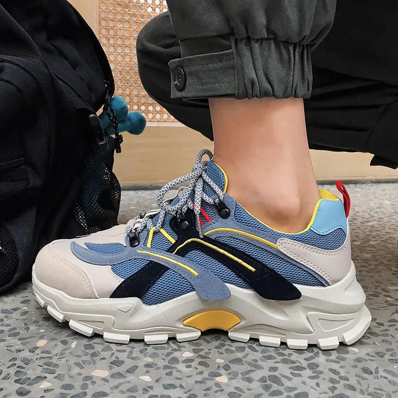 Summer Hong Kong Style Men's Shoes Trend All-match Tide Shoes Sports Casual Old Shoes