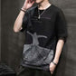 Casual Men's Summer Casual Wear Men's Printed Short-sleeved T-shirt