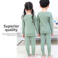 Autumn and Winter Boys and Girls Self-heating Seamless Long-sleeved Baby Home Service Suit