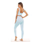Women's Yoga Clothing Set Seamless Thread U-Shaped Beautiful Back Sports Bra Tight Hip Lift Yoga Pants Set Gym Training Set Sports Suit