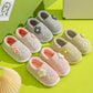 Cotton Slippers Women's Autumn and Winter Models Plush Cute Soft Sole All-inclusive with Home Non-slip Cold-proof Warmth Month Cotton Shoes