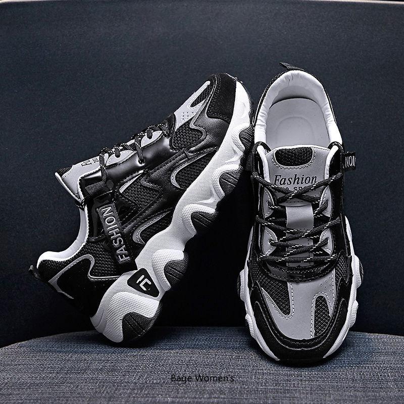 Daddy Shoes Female Ins Super Fire Sports Shoes Students Korean Version of Wild Harajuku Style Women's Shoes Summer Breathable Shoes