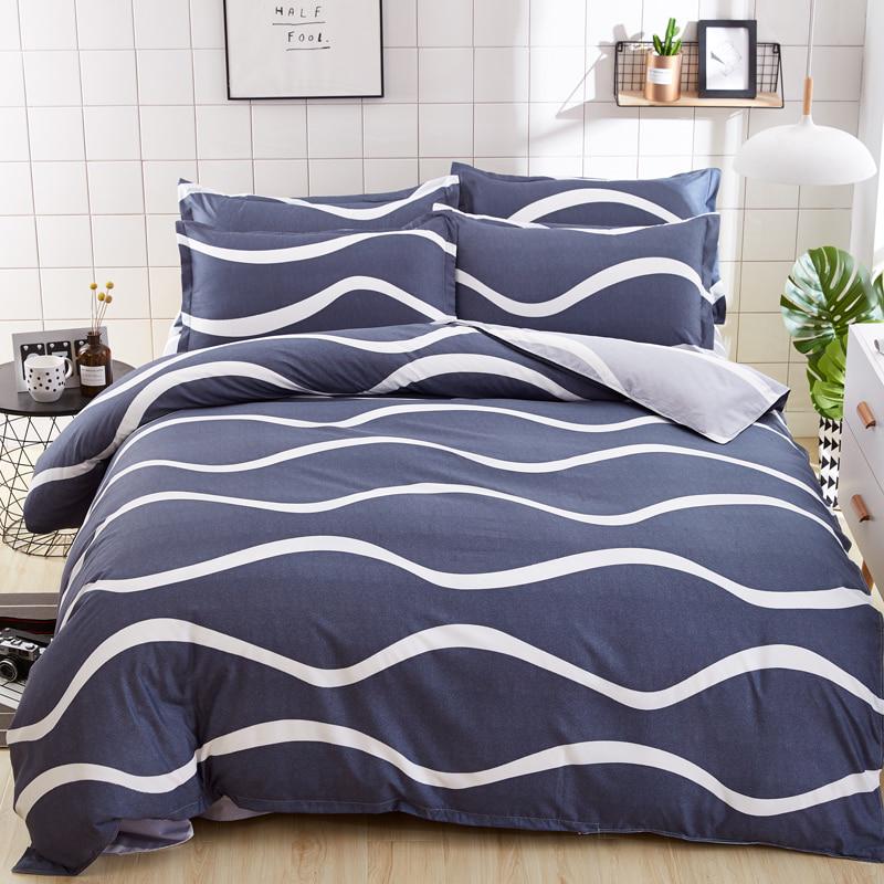 Crown Superfine Fiber Winter Thickening Bedding Sets Full King Twin Queen Size 3/ 4pcs Sheet, Pillow