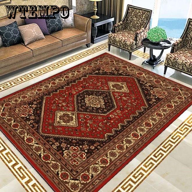 Persian Living Room Carpet  Morocco Bedroom Carpet Classic Turkey Rug Home Decor Coffee Table