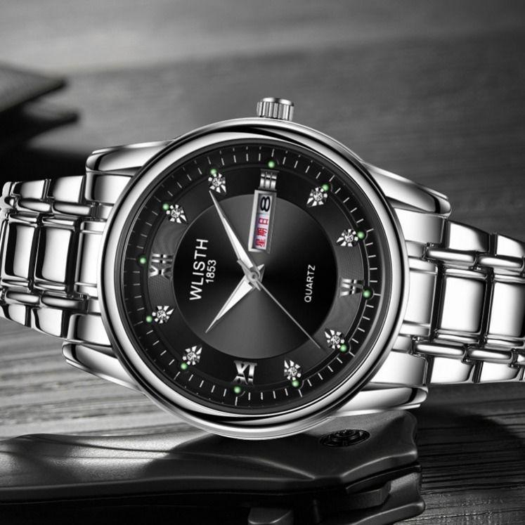 Mens Luxury Mechanical Watches Stainless Steel Waterproof Tourbillon Watches