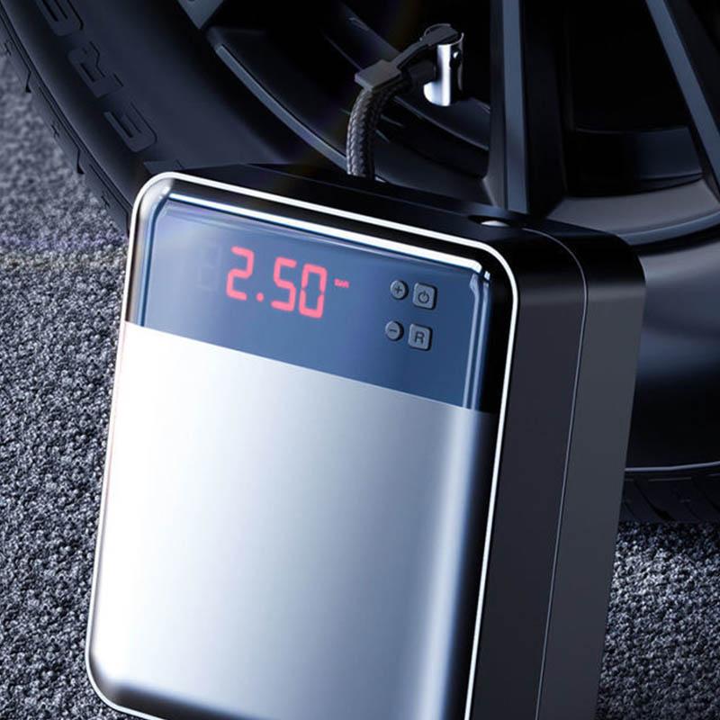 Car Air Pump 12v Portable Universal Car Air Pump Car Preset Tire Pressure Digital Display Air Pump High-power Electric Inflating Tool