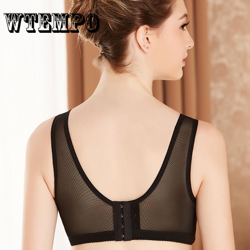 Large Size Thin Bra Without Rims Lace Ladies Underwear Female Vest Bra