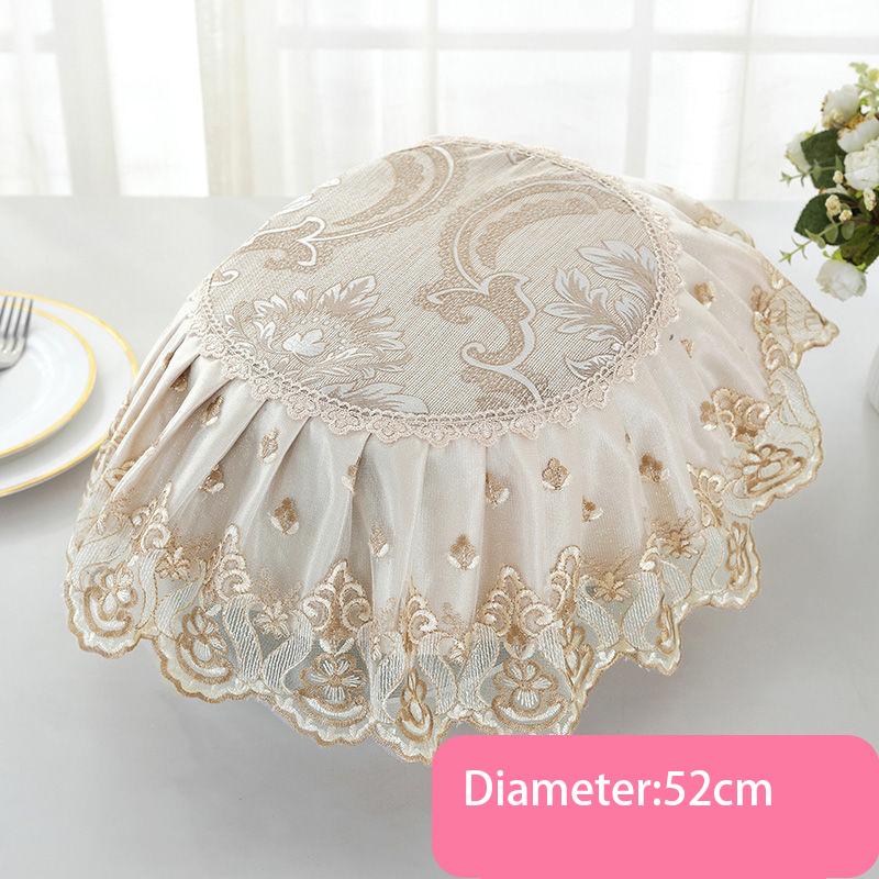 Rice Cooker Cover Cloth Round Dust Cover European Pastoral Lace Multi-purpose Cover Towel Rice Cooker Multi-purpose Cloth Cover