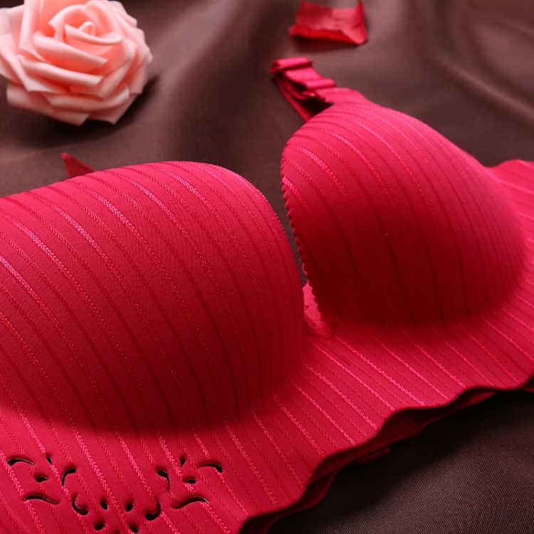 Seamless Underwear Bras Women Sexy Lace Underwear Gathered Underwear Wire Free Underwear Bra