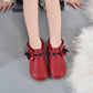 Children's Flat Princess Shoes Girls Spring Autumn Solid Color Flower Decoration Casual Single Shoes