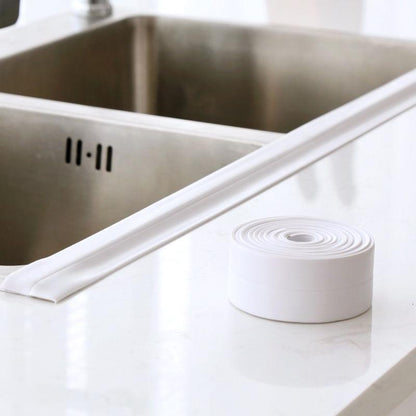 Kitchen Bathroom Sink Basin Shower Trays Edge Corner Joint Dustproof Waterproof