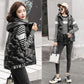 Winter Ladies Hooded Down Vest Jacket Fashion Glossy Down Cotton Sleeveless Jacket Thicken Warm Winter Vest