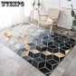 Nordic Living Room Geometric Carpet Point Plastic Anti-slip Area Rug Decor Bedroom Carpets Rug