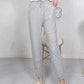 Spring and Summer Girls Casual Thin Sweatpants Loose Fashion Thin Waistband Harem Pants Trend