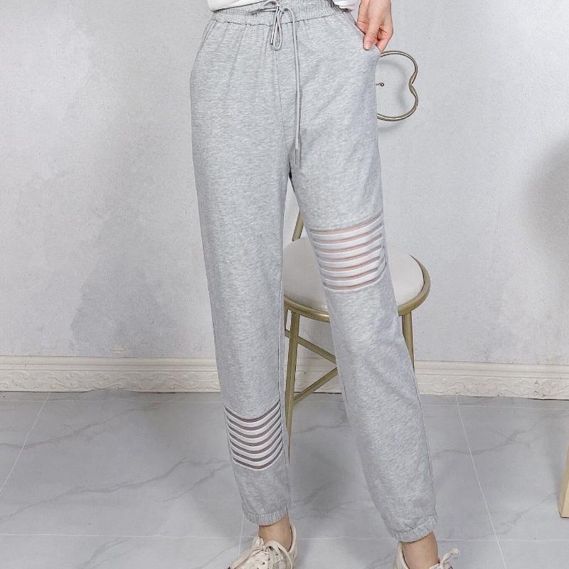 Spring and Summer Girls Casual Thin Sweatpants Loose Fashion Thin Waistband Harem Pants Trend
