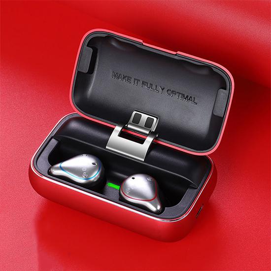 Bluetooth 5.0 True Wireless Earbud Balanced Sport Stereo Sound Earphones with Charging Box for Phone