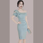 French Slim Bag Hip Slim Dress Dress Female Summer Temperament Ladies Strapless Women's Dress