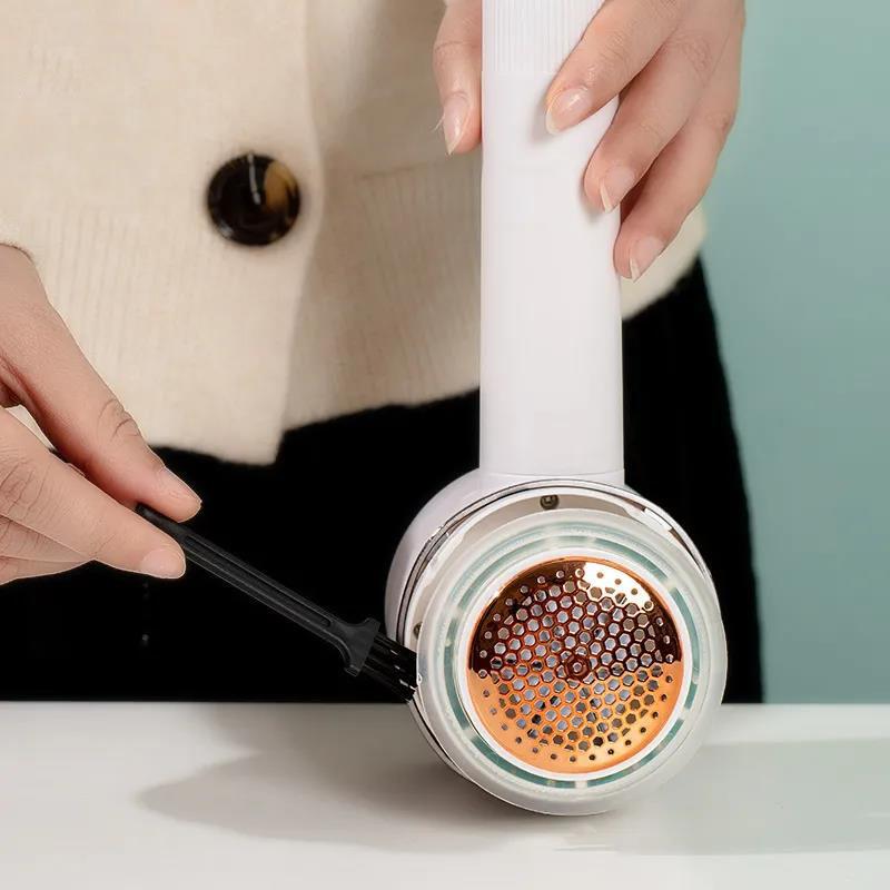 Laundry Powerful Electric Sweater Hairball Trimmer USB Rechargeable Sofa Lint Remover Portable Stripper
